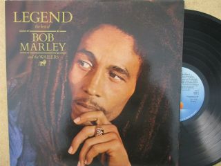 Bob Marley & Wailers Legend The Best Of/greatest Hits Lp (1984 Vinyl Ex) Reggae