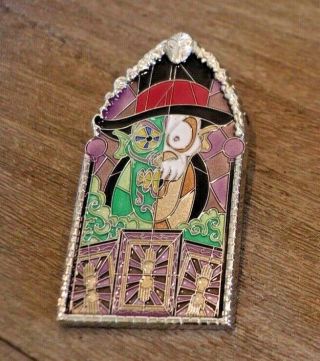 Disney Dlr Pin Of The Month - Windows Of Evil - Dr.  Facilier Le 2000 Pin