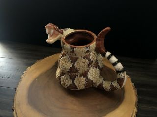 American Legacy - Coffee Mug Southwest Style Coiled Rattle Snake Fangs Mug Large