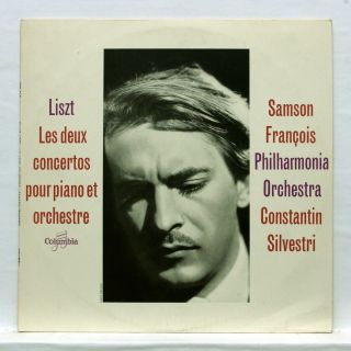 Samson Francois Liszt Piano Concertos Nos.  1 & 2 Columbia Fcx860 Lp Ex,