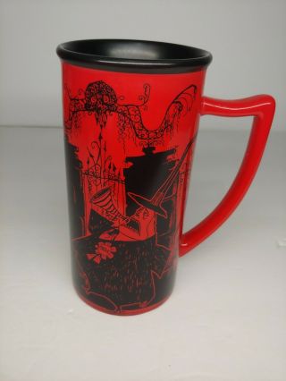 The Nightmare Before Christmas Disney Store 18 Oz Coffee Mug Red