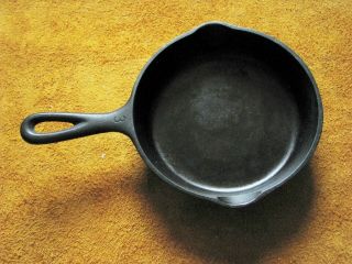 Vintage Wagner Ware Sidney - 0 - 1053 A Cast Iron No.  3 Skillet Frying Pan 6.  5 