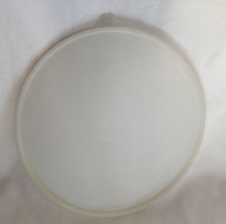 Tupperware Round ”z” Replacement Lid Sheer / Clear 230 - 20