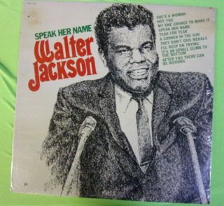 1966 Soul Lp: Walter Jackson - Speak Her Name - Okeh Okm 12120