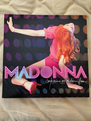 Madonna - Confessions On A Dance Floor,  Ltd 2lp Pink Vinyl Gatefold &