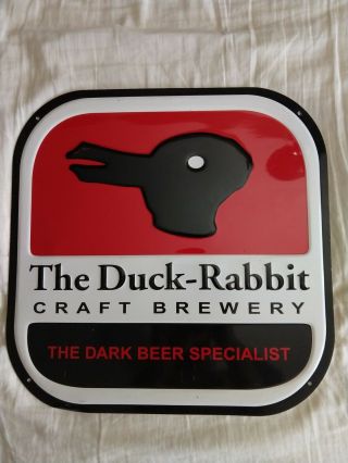 The Duck Rabbit Craft Brewery - Beer Metal Tin Sign 14 " X 14 "