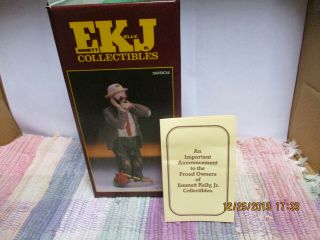 Emmett Kelly Jr Limited Edition " The Toothache " Flambro Figurine