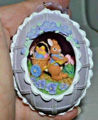 Hallmark Keepsake Diorama Easter Egg Ornament Easter Egg - Spress 2002