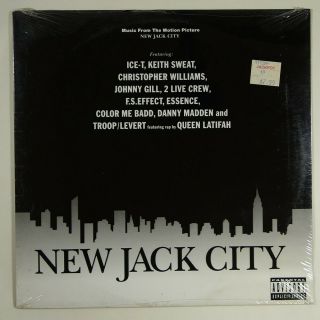 V/a " Jack City Ost " R&b Hip Hop Lp Giant