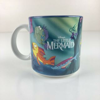 Vintage Walt Disney Classic The Little Mermaid Coffee Mug Cup 12oz Made In Japan