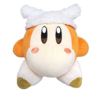 Real Little Buddy (1634) Kirby Of The Stars 5.  5 " Waddle Dee (sheep) Plush