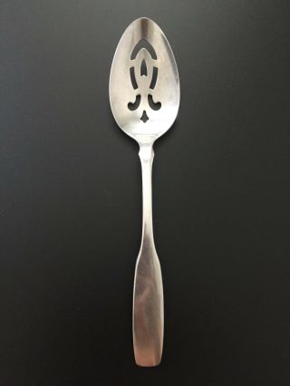 Oneidacraft Premier Stainless Paul Revere 8½ " Pierced Tablespoon Serving Spoon