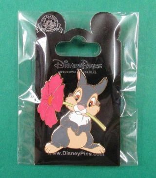 Disney Trading Pin Dlp Dlrp Thumper Holding A Flower In His Mouth