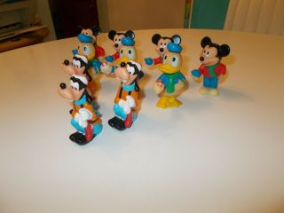 10 pc Vintage Disney Mickey Mouse & Friends Christmas Tree Light Cover Set 3