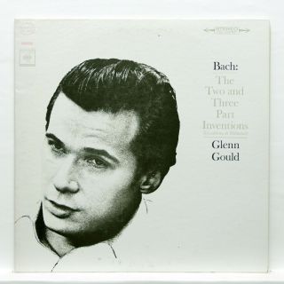 Glenn Gould - Js Bach The 2 & 3 Part Inventions Columbia Ms6622 Us Lp Ex,