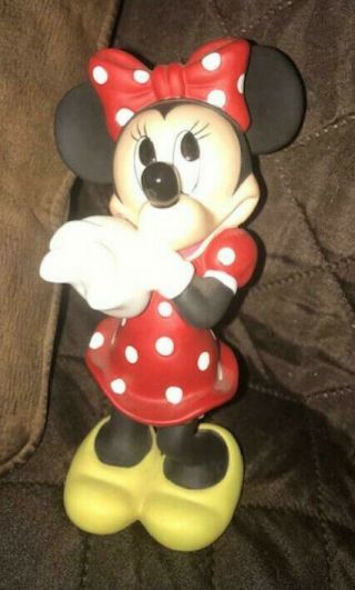 Walt Disney Minnie Mouse Porcelain Figurine