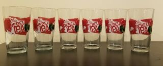 Set Of 6 Samuel Adams Rebel Ipa Pint Beer Glasses