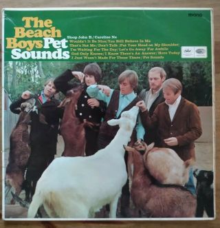 The Beach Boys - Pet Sounds - Mono Vinyl Lp 1st Uk Press - T2458 Oh1/ Mt 1 - Vg