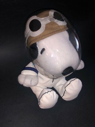 Hallmark Peanuts Snoopy Astronaut Nasa 50th Anniversary Space Plush Animal