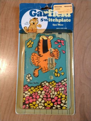 Vintage 1978 Garfield Switchplate