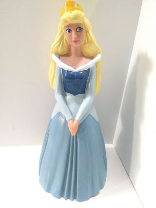 Disney Princess Sleeping Beauty Aurora Bank Coin Money Theme Parks Blue Dress