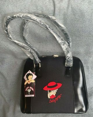 Black Betty Boop Purse Bag With Tags