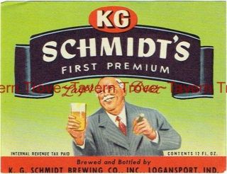 1940s Indiana Logansport K G Schmidt 