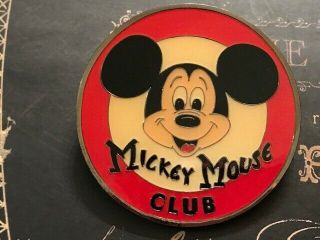 Disney - Mickey Mouse Club - 5 Pin Framed Set - Logo Pin - Le 1000