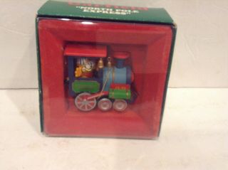 Vintage 1978 Garfield " North Pole Express " Christmas Ornament