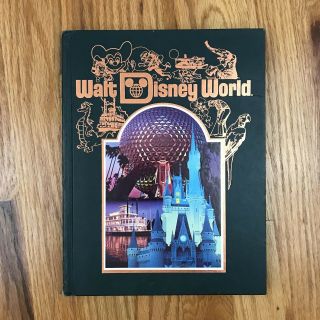 Vtg Walt Disney World Book 1986 Magic Kingdom Epcot Resorts Hardcover