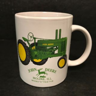 John Deere Coffee Mug Model A Tractor Moline Illinois Collectible Cup 3