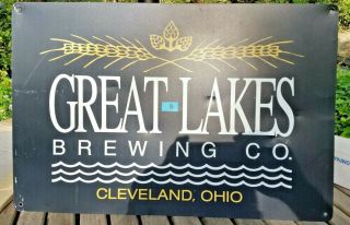 GREAT LAKES BREWING CO Metal Beer Sign (B) Collector - Home Bar - Man Cave 3