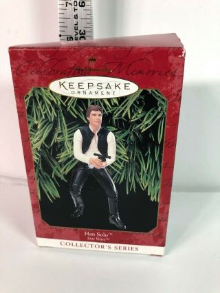Star Wars Ep.  Iv.  Han Solo Hallmark Keepsake Ornament - 1990 