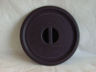 Tupperware One Touch Canister Coffee Scoop Cover Seal Lid 2717 Black