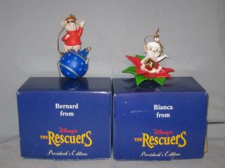 Grolier Presidents Edition Scolastic The Rescuers Bernard And Bianca Ornaments