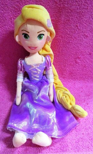 Disney Store Princess Tangled Rapunzel Plush Doll 17 "
