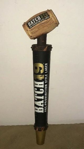 Batch 19 Pre - Prohibition Style Lager Beer Tap Handle