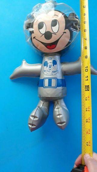 1960 ' s MICKEY MOUSE CLUB Ideal Inflatable Squeak Doll Toy.  Diver or Astronaut? 2