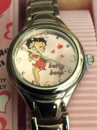 Nos Betty Boop 2005 Valdawn Collectible Watch