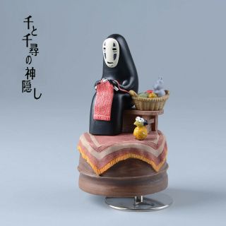 Spirited Away No Face Kaonashi Boh Yuba Bird Knitting S Studio Ghibli Music Box