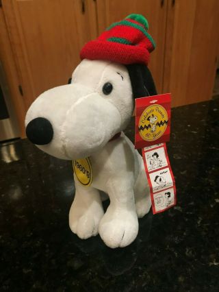 Celebrate Peanuts 60 Years Snoopy 10 " Dan Dee Plush Soft Toy Stuffed Animal Nwt
