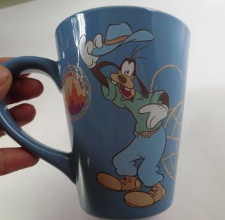 Disneyland Paris Goofy Blue Mug Coffee Cup Disney