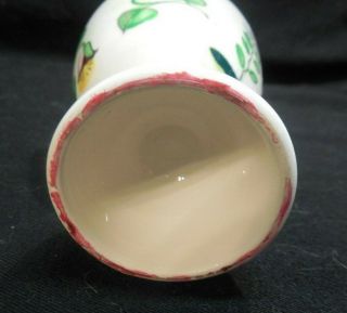 Vintage Egg Cup w/ East European Couple w/ Flowers No label 3