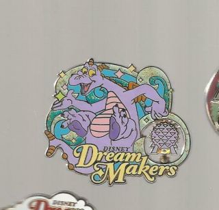 Disney Pin - Cast Member Dream Makers - Epcot - Figment