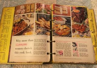 Better Homes and Gardens Cook Book Vintage Souvenir Edition 1965 Gold HB Retro 2