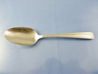 Fleetline Oval Soup Or Dessert Spoon By Wallace Bros.  Stainless