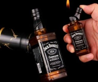 Jack Daniels Bottle Lighter Old No.  7 Christmas Gift Present Mens