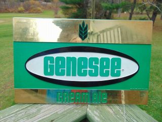 Genesee Cream Ale Beer Sign 16 X 10 Man Cave Decor Wall Hanging G B Co.  Hallmark
