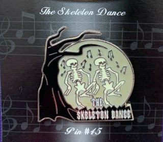 Disney The Skeleton Dance Magical Musical Moments Series Pin 45