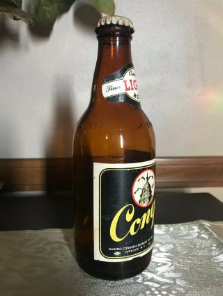 Congress Light Beer NDNR bottle: Haberle - Congress,  Brewing Co,  Syracuse 2